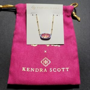 Barbie™ X Kendra Scott Gold Elisa Satellite Reversible Necklace